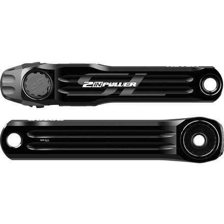 2INpower SL Two Way Road System with 2 Rotor Power Meter Cranks, Black