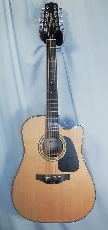 جيتار صوتي كهربائي من سلسلة G مكون من 12 وترًا من Takamine GD30CE12NAT، مقطوع بشكل طبيعي من Dreadnought