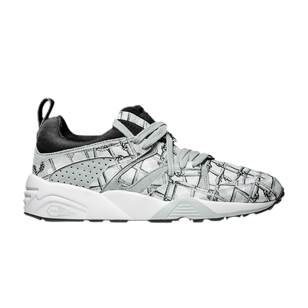 Swash Bones x Blaze of Glory Puma sneakers, gray