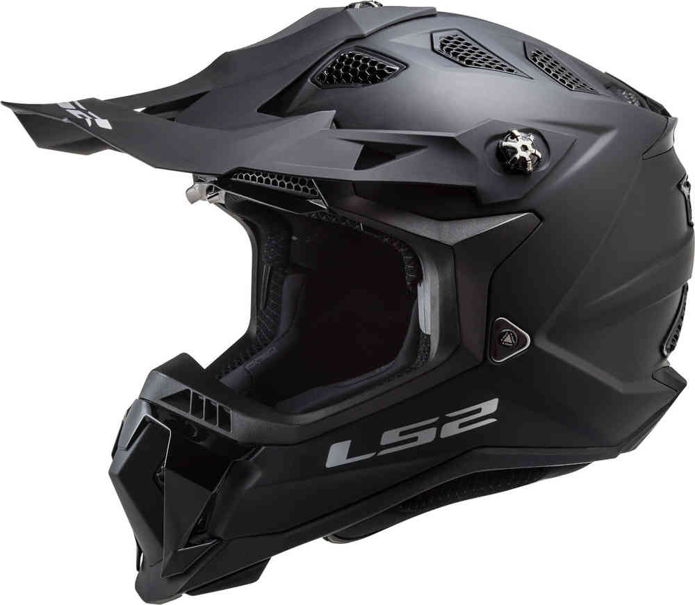 MX700 Subverter Evo II LS2 Hard Motocross Helmet, Black Matt