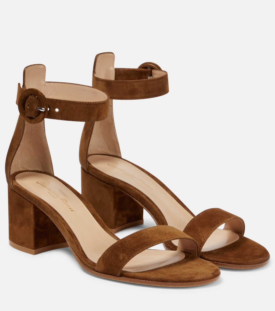 Versilia 60 suede sandals Gianvito Rossi, brown