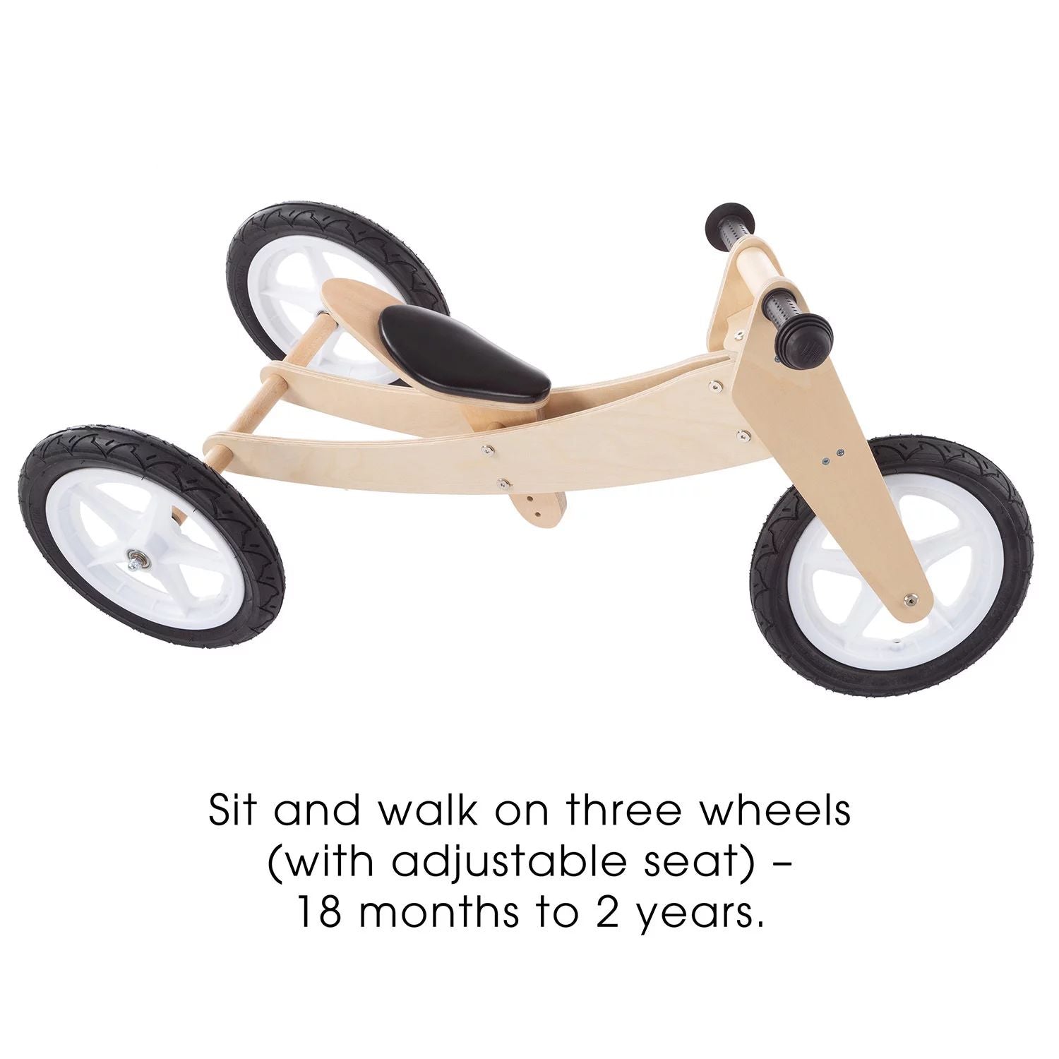 Wooden transformable balance bike 3-in-1 Lil' Rider Lil' Rider