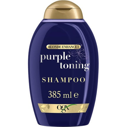 Shampoo Blonde Enhance Purple without sulfates, 385 ml, Ogx