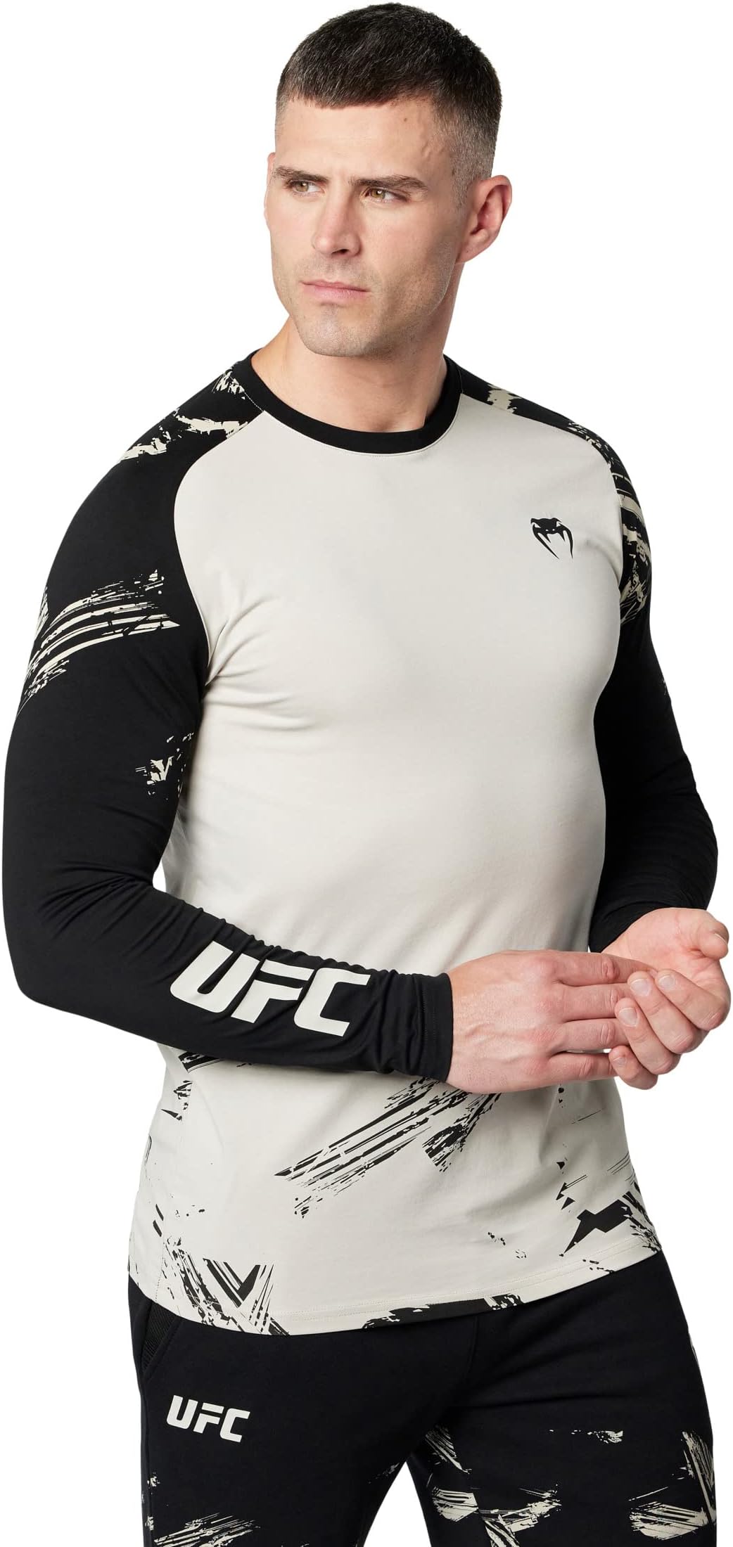 UFC Venum Authentic Fight Week 2.0 Long Sleeve T-Shirt, Sand