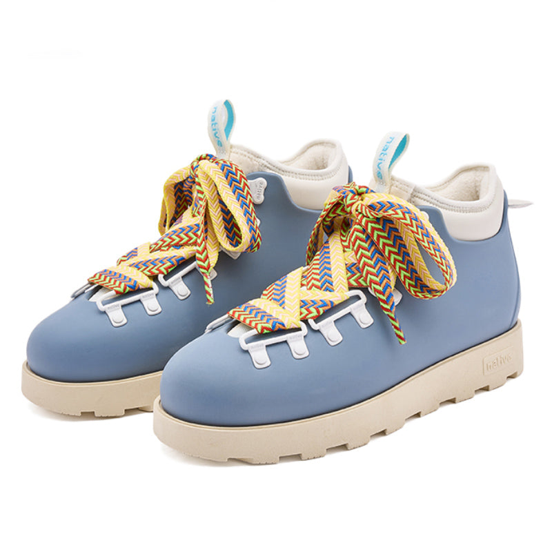 Fitzsimmons Martin Boot Unisex Grey/Blue|Off-White Native Shoes