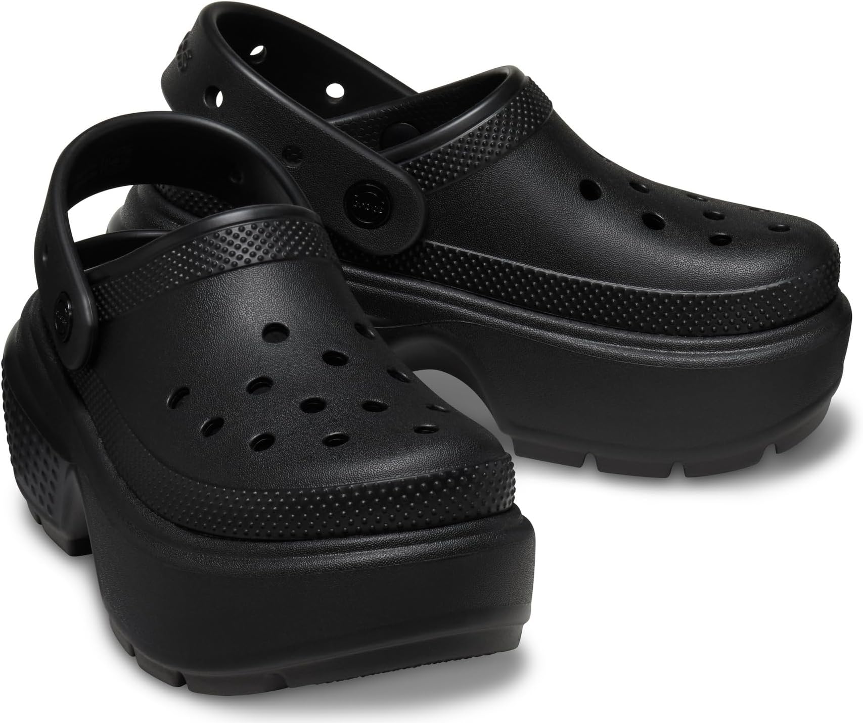 Stomp Clog Crocs, black