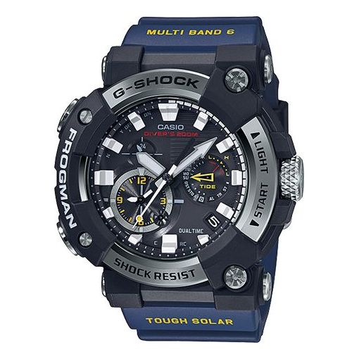 CASIO G-Shock Frogman 'Black' watch, blue