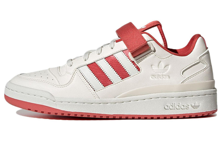 Adidas Originals Forum Low White Crew Red Sneakers