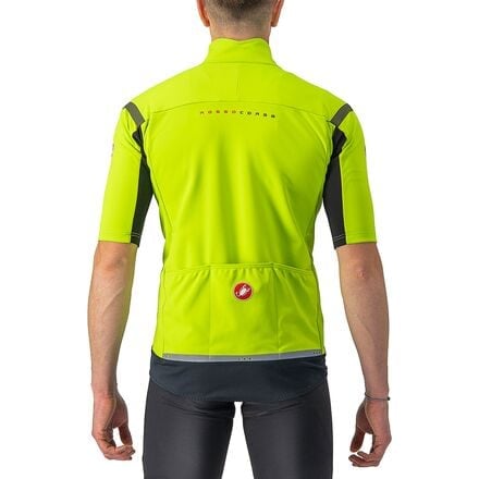 Gabba RoS Jersey - Men Castelli, Electric Lime/Dark Gray