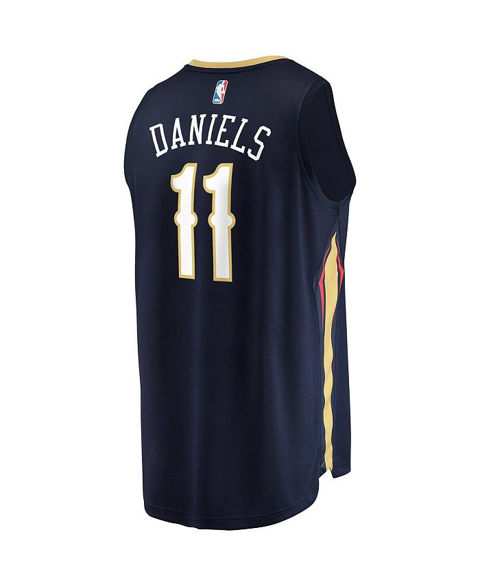 Dyson Daniels Big Boys Navy New Orleans Pelicans Replica Jersey 2022 NBA Draft First Round Fast Break - Icon Edition Fanatics ,  blue