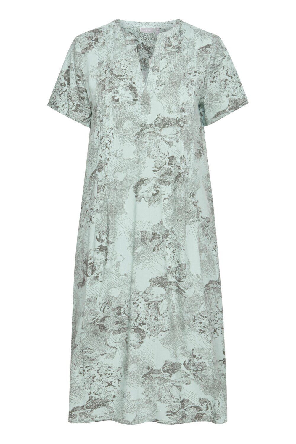 Summer dress Fransa, light blue/light green