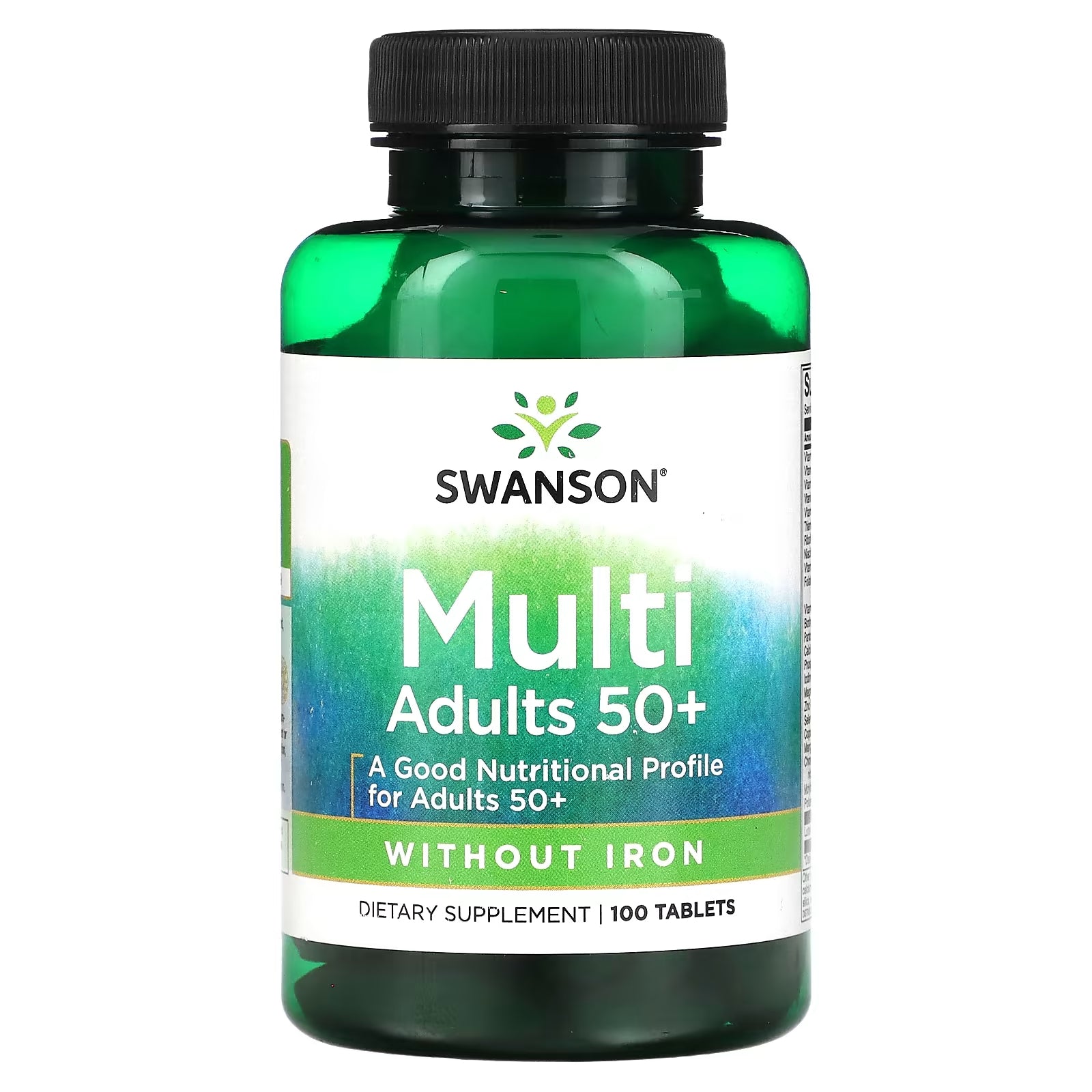 Swanson Over 50 Multivitamin, 100 Tablets