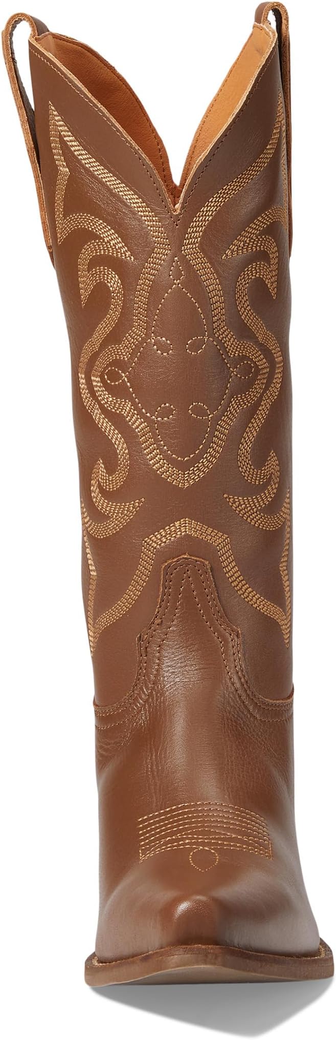 Out West Dingo Cowboy Boots, Brown Smooth