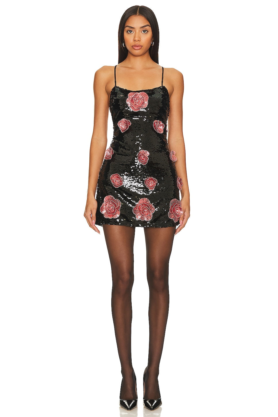 Mini dress For Love & Lemons Jude, black