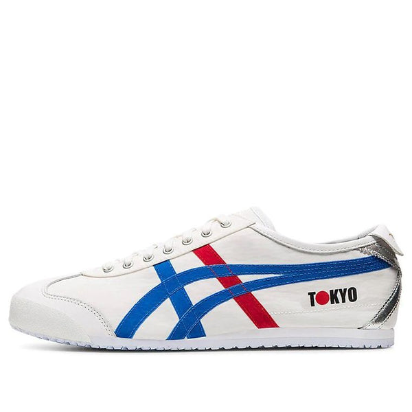 حذاء رياضي Onitsuka Tiger Mexico 66 Konbu 'Tokyo - White Directoire Blue' باللون الأبيض