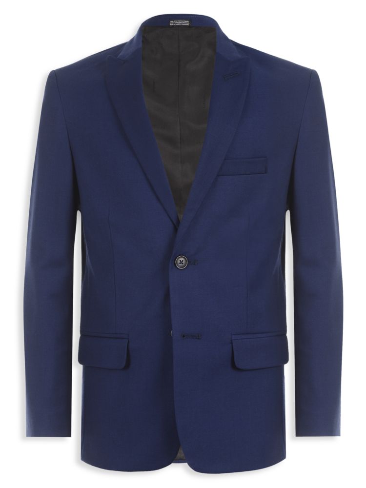 Calvin Klein Little Boy's Infinity Stretch Blazer, Blue