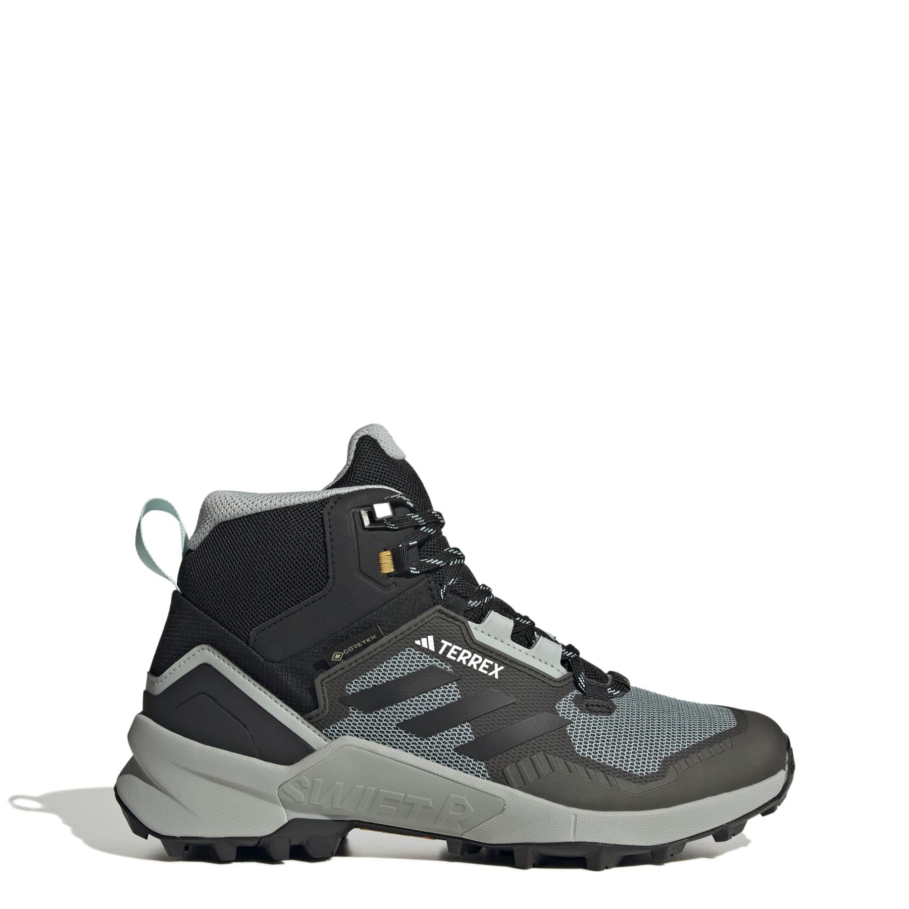 Adidas Outdoor Terrex Swift R3 Mid GTX Hiking Boots, Turquoise/Black