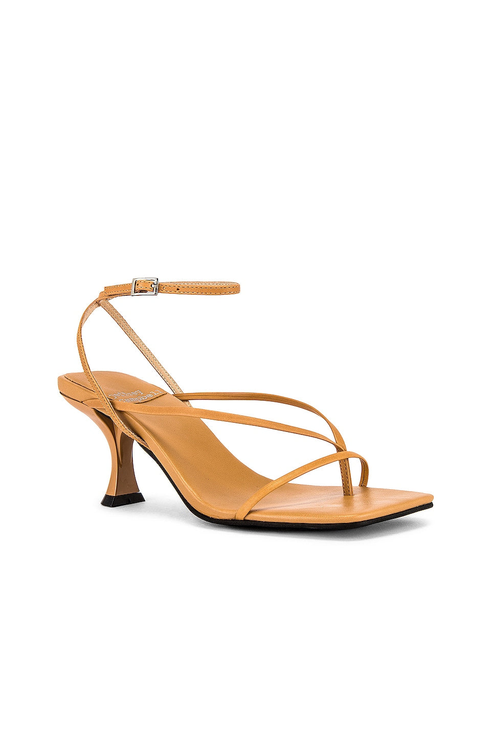 Jeffrey Campbell Fluxx sandals, nude