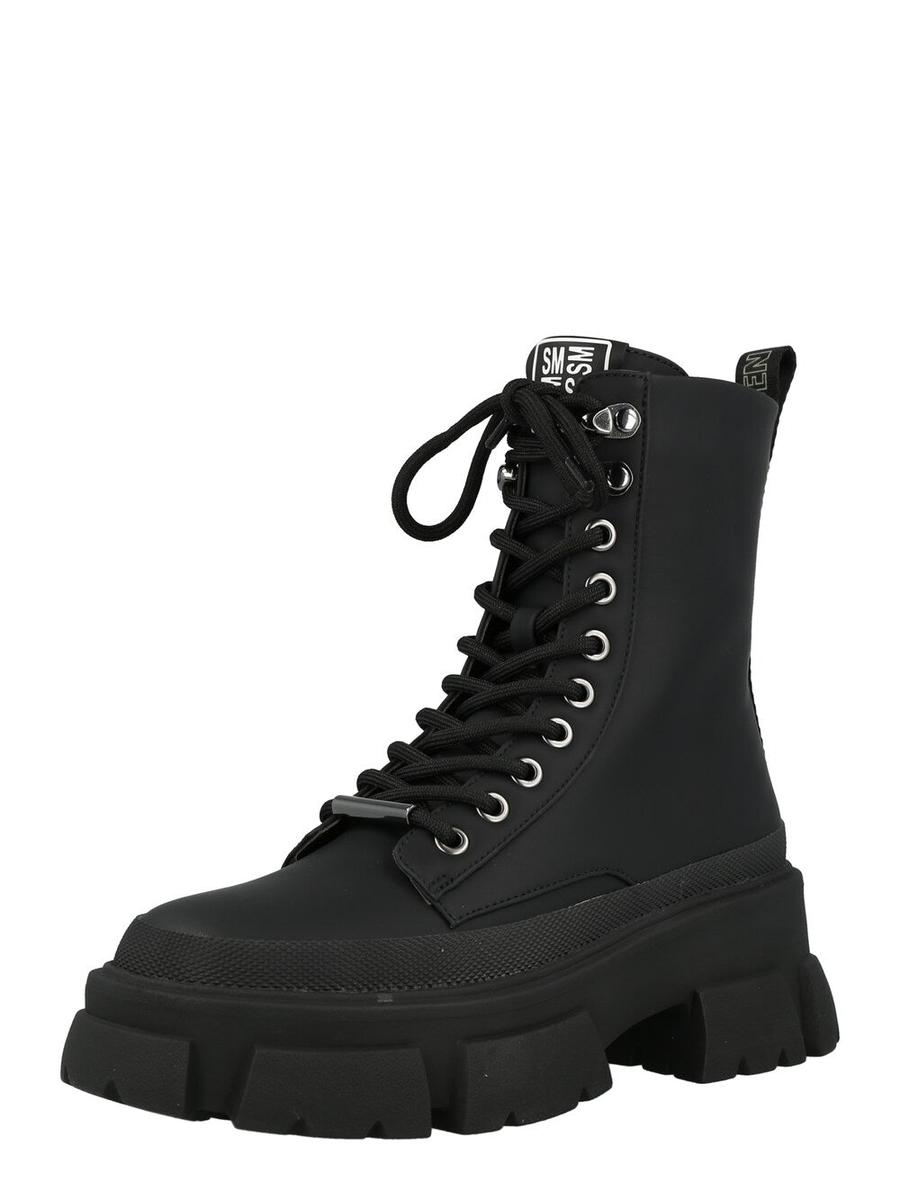 Steve Madden Forecast Lace-Up Ankle Boots, Black