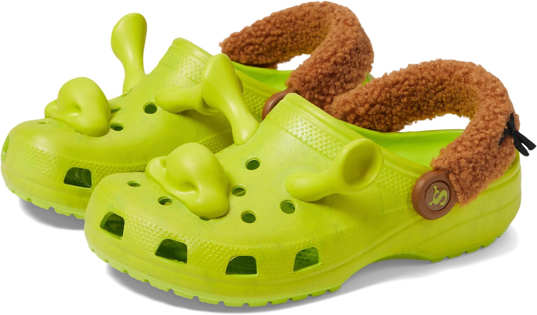 Shrek Classic Clog Crocs, Lime Punch