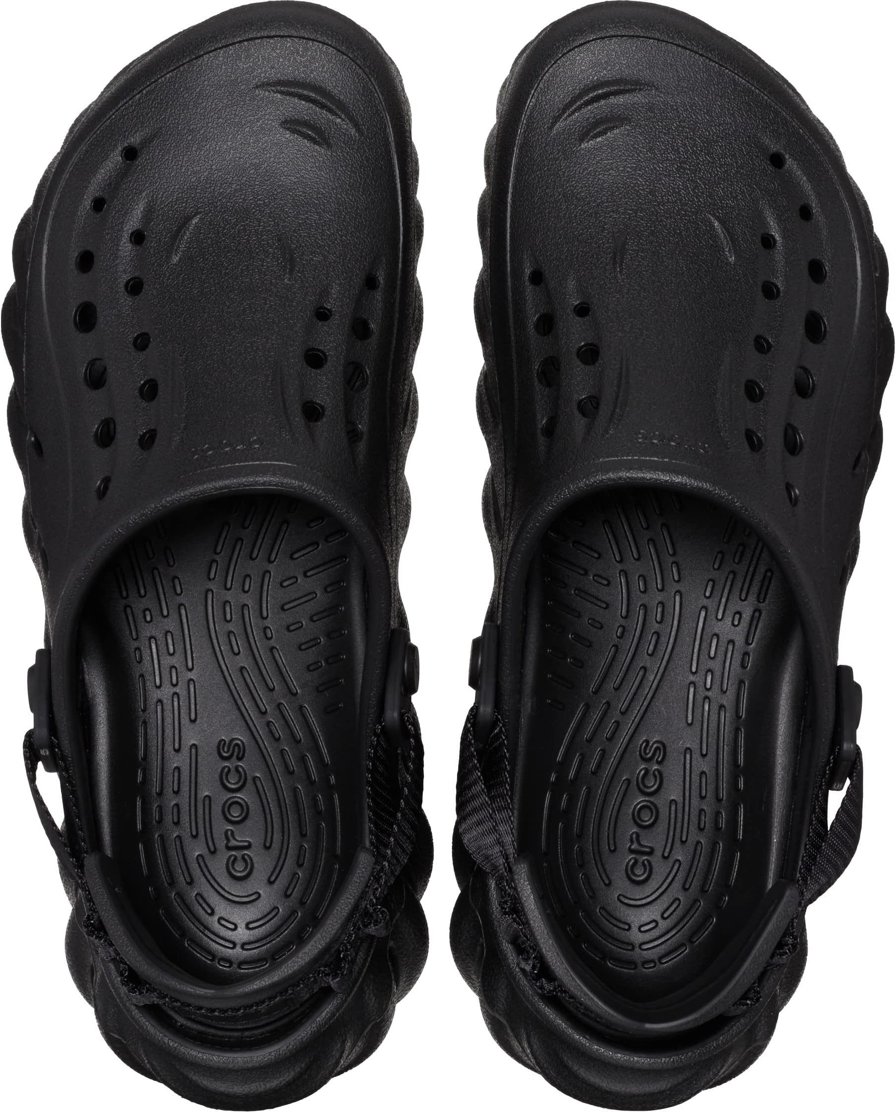 Echo Clog Crocs, black