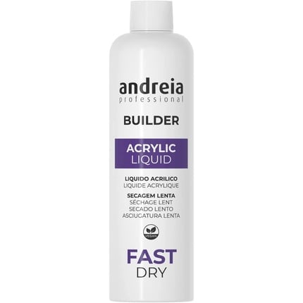 Professional nail extension acrylic monomer liquid quick-drying 250 ml for professionals , Andreia