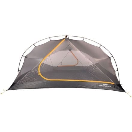 Maxfield 4 Tent: 4-person, 3-season Klymit, orange/gray