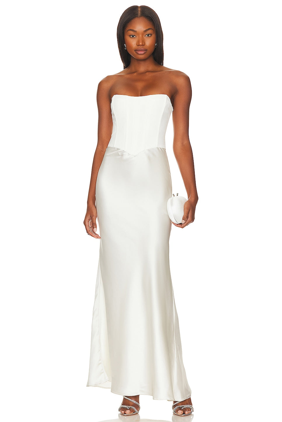 Stone Cold Fox x REVOLVE Valeria dress, ivory