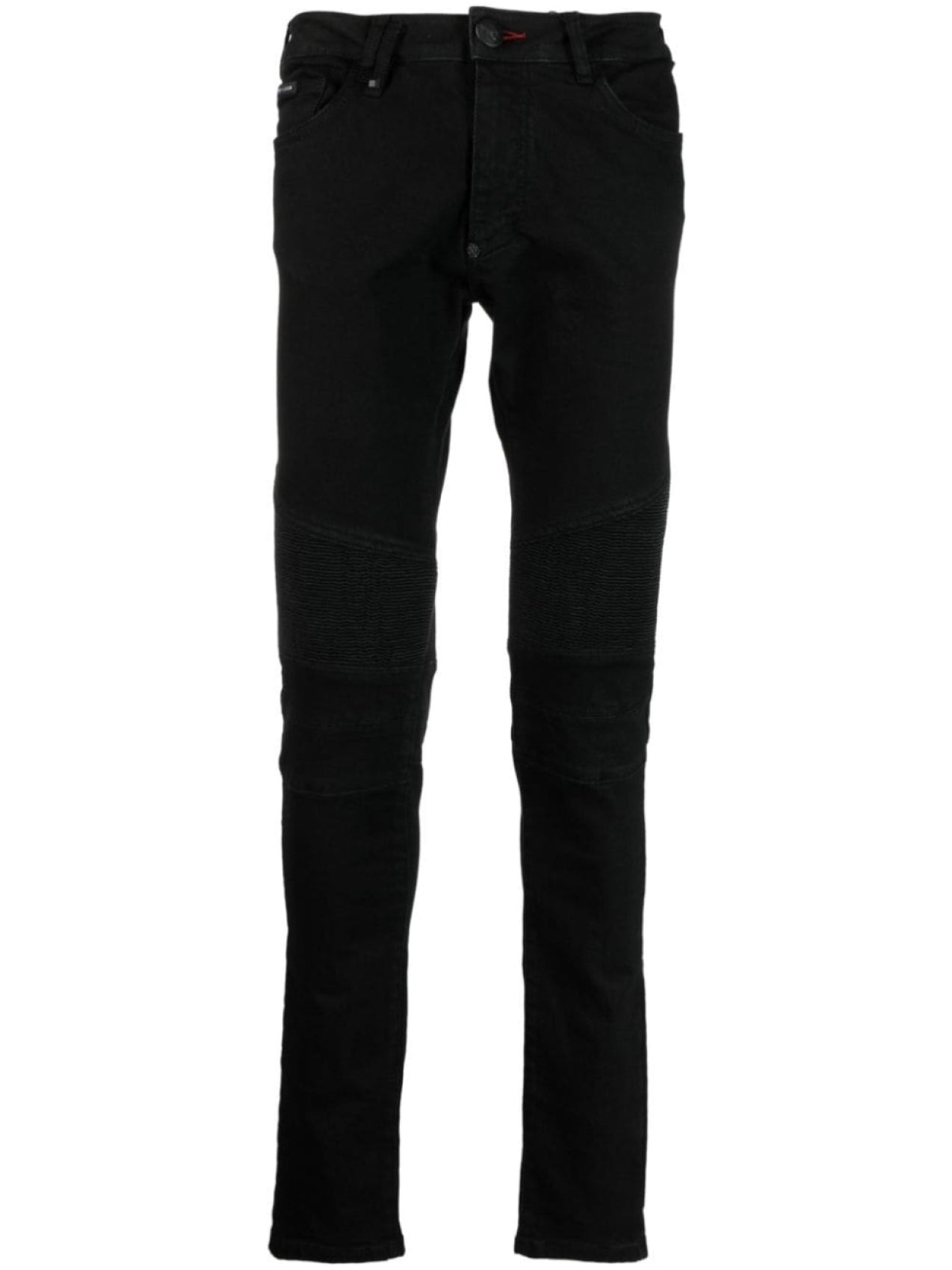 Philipp Plein Mid Rise Jeans, Black