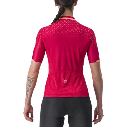 Pezzi Women's Castelli Jersey, Persian Red