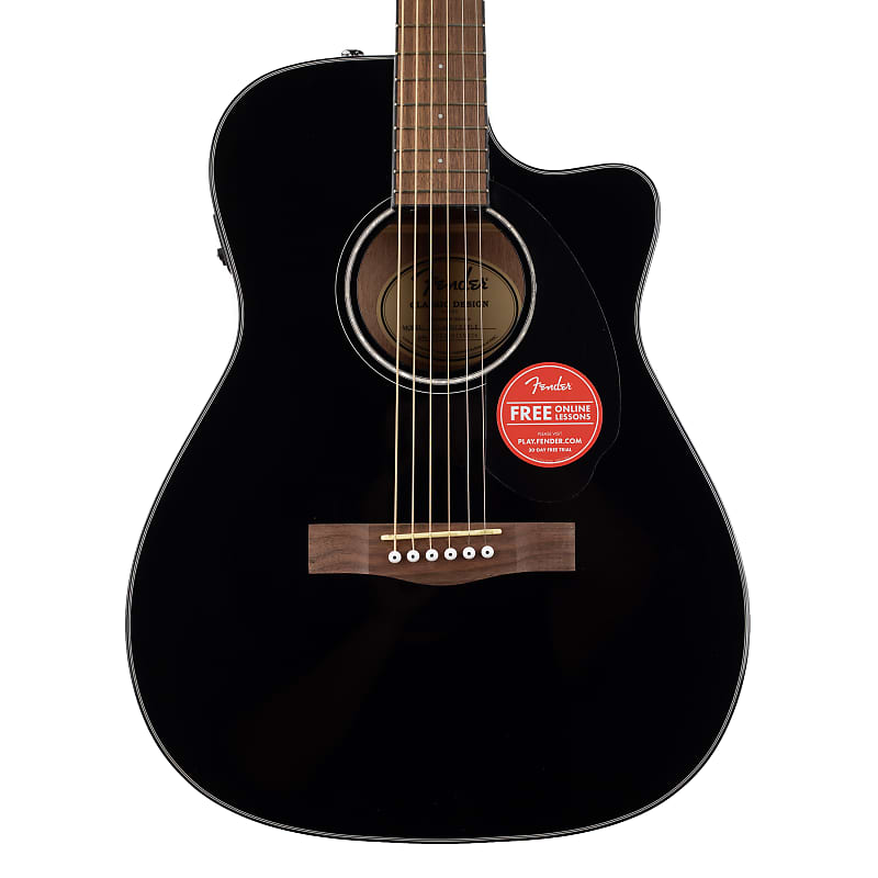 جيتار أكوستيك Fender CC-60SCE Concert Acoustic Electric - أسود