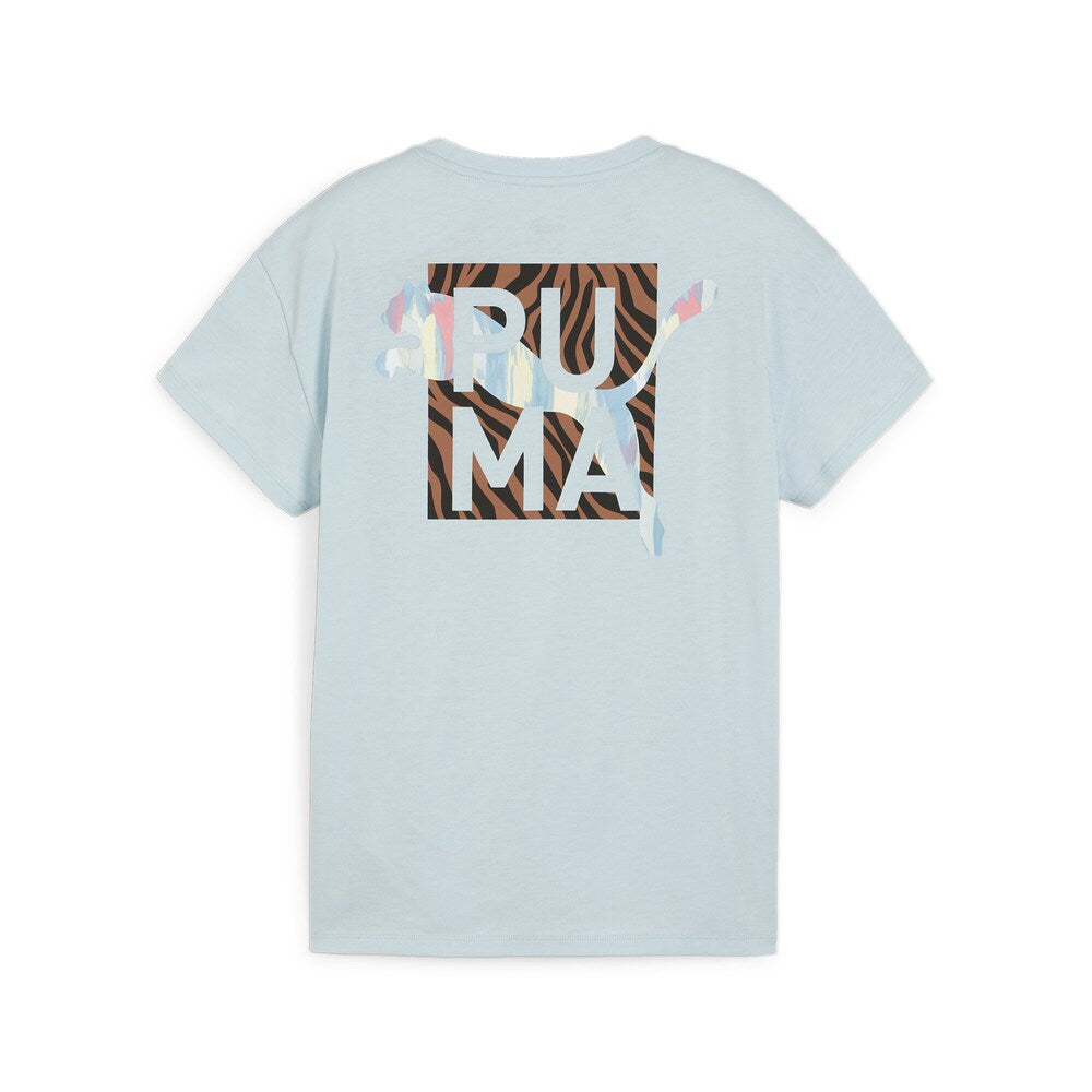 Puma ANIMAL REMIX performance shirt, blue