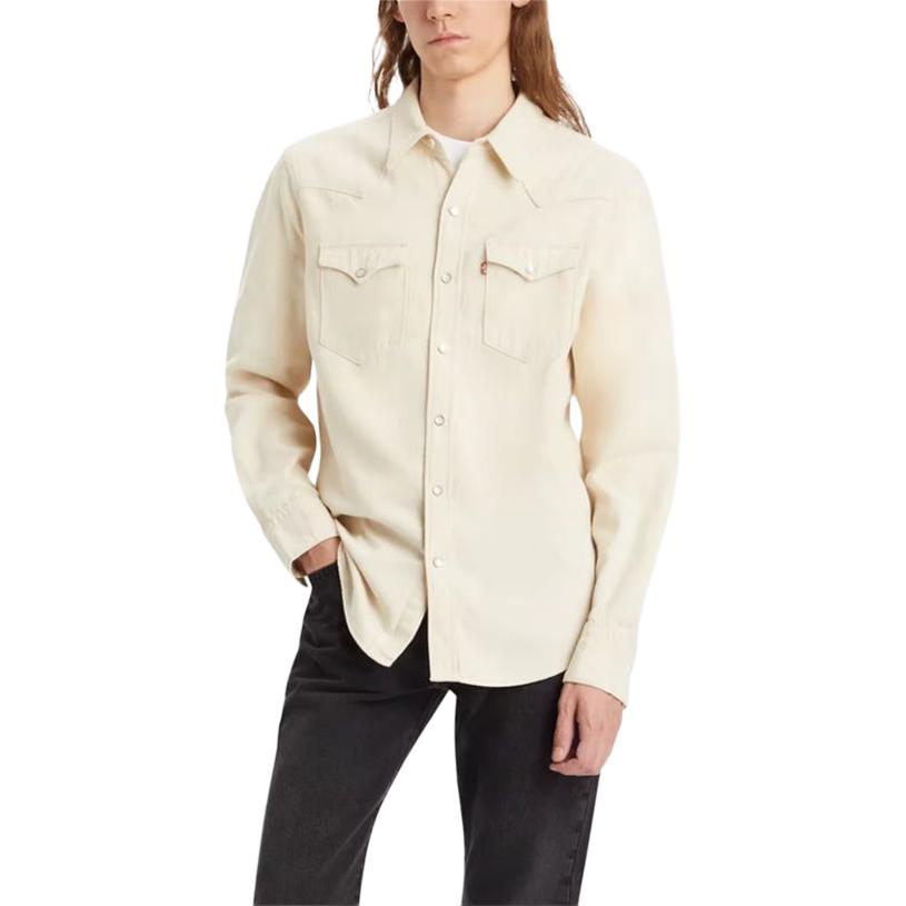 Men's Shirt Off White Levi'S, Cream