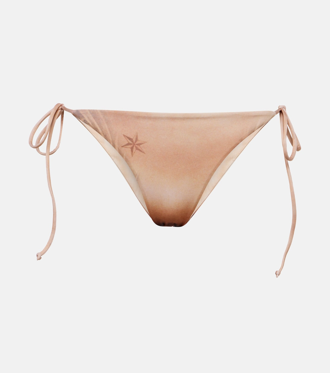 Bikini from the Jean Paul Gaultier tattoo collection, beige