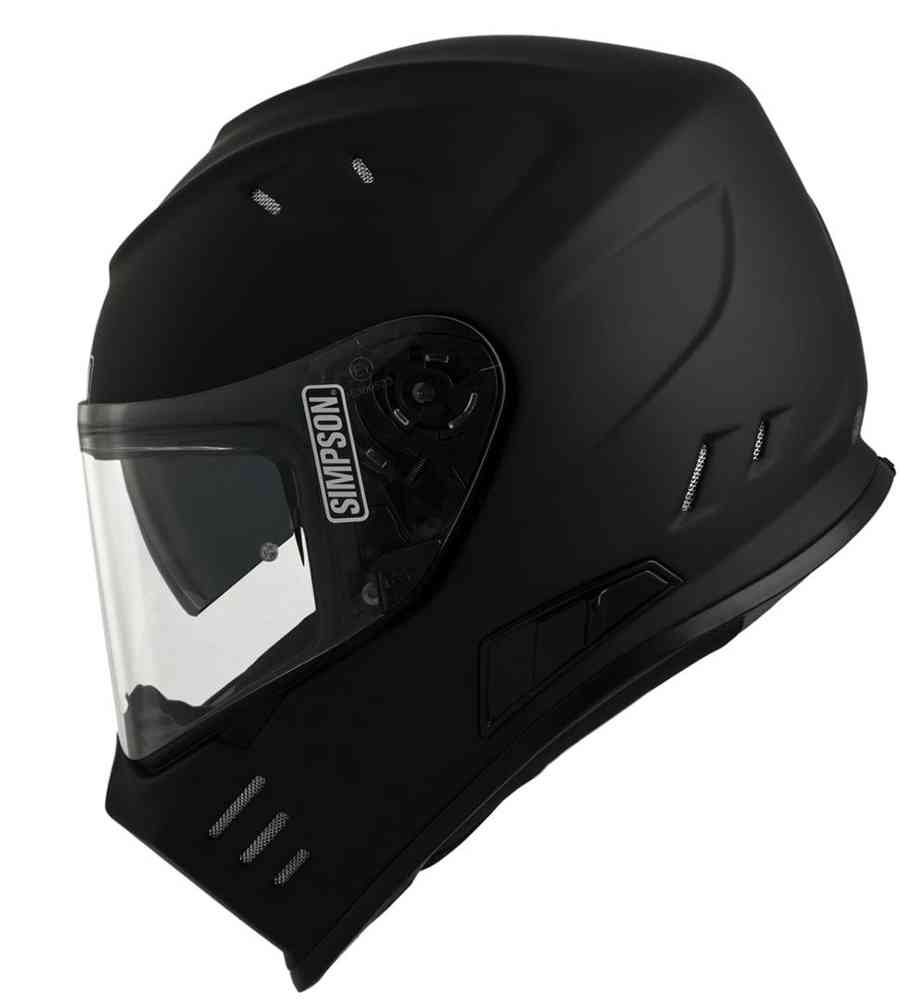 Simpson helmet, black matt