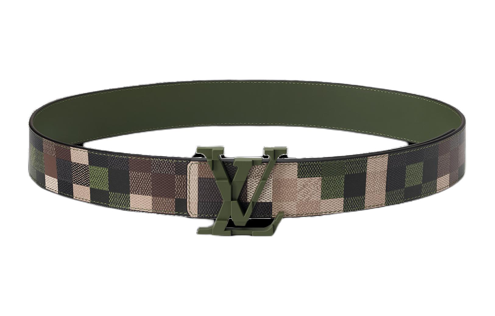 Louis Vuitton Men's Belt, Green