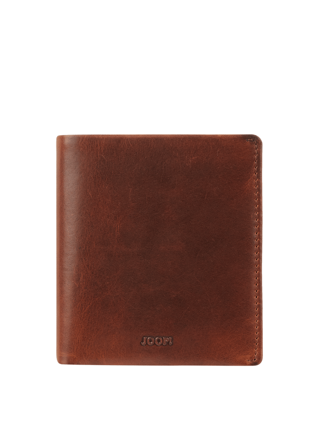 Wallet with label detail model "LORETO" JOOP!, dark brown