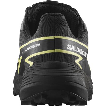 Salomon Women's Thundercross GORE-TEX Trail Running Shoe, Black/Black/Charlock