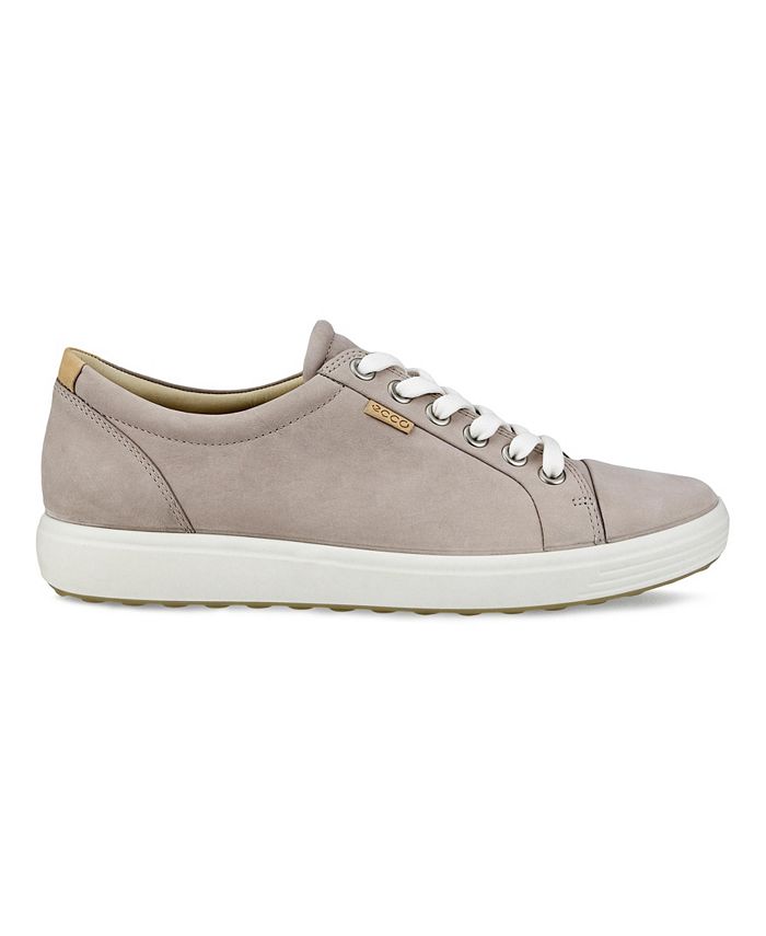 Women's Soft 7 sneakers in Ecco nubuck, pink