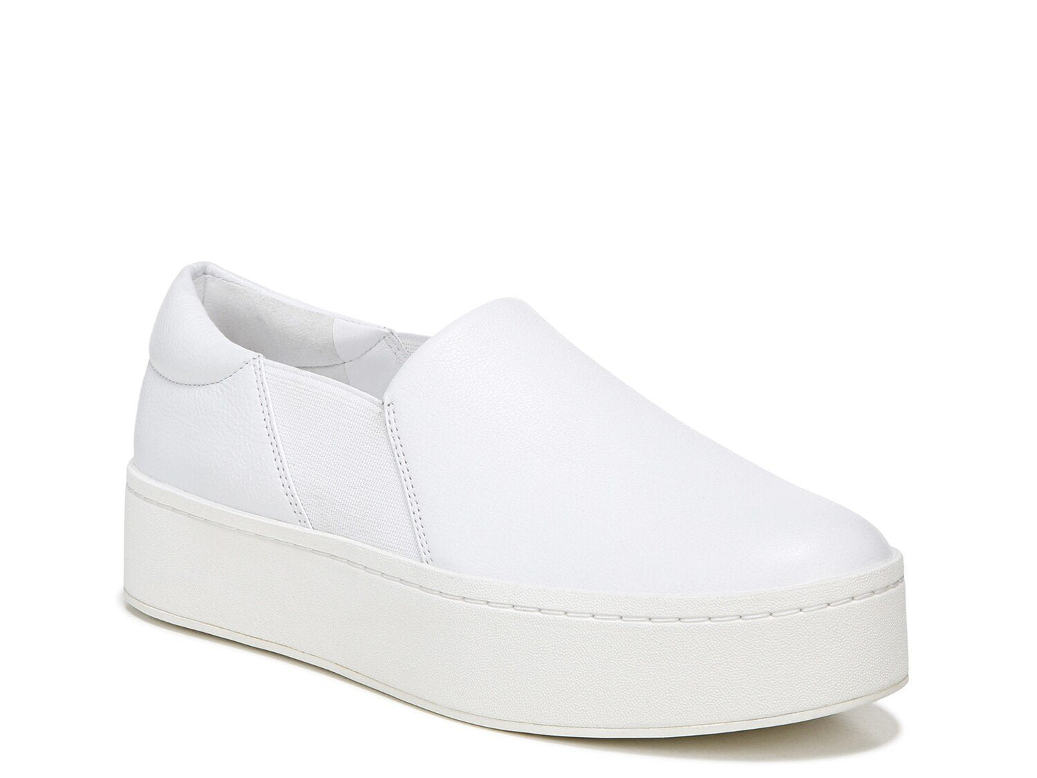 Women's Vince Warren platform slip-on sneakers, white