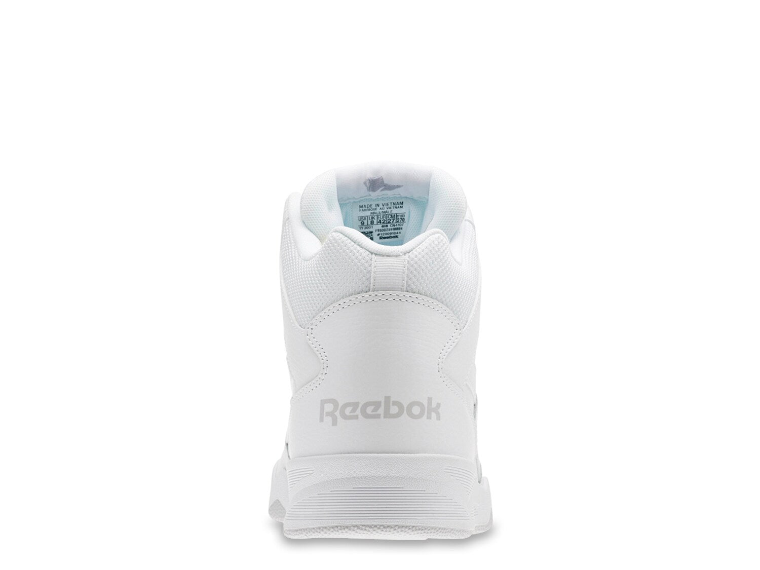 حذاء رياضي Reebok Royal BB4500 HI2 عالي الجودة، باللون الأبيض