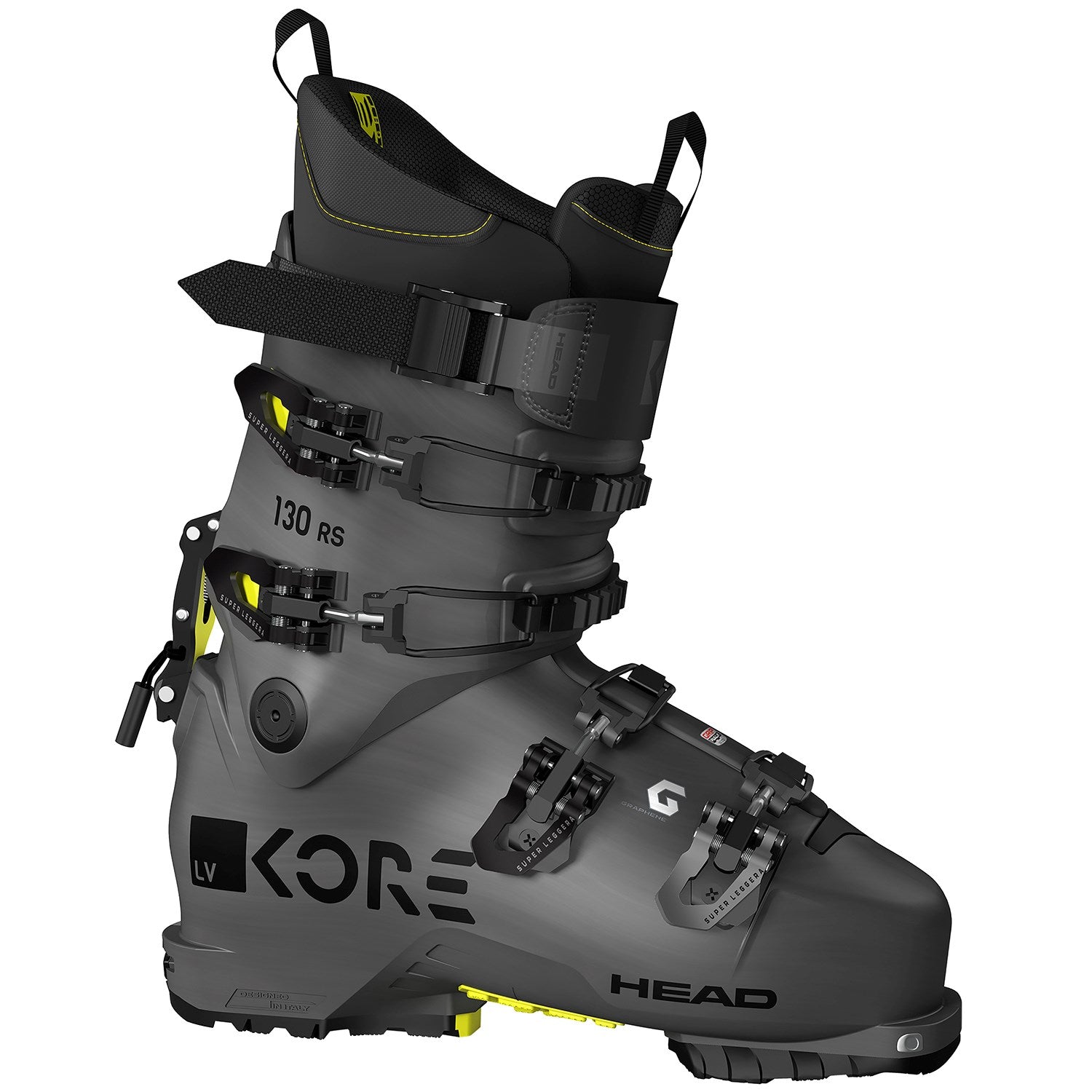 Ski boots Head KORE RS 130 GW 2024, yellow