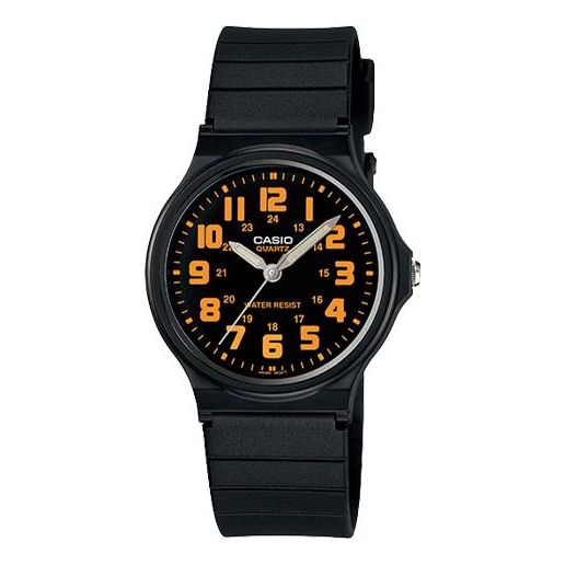 CASIO Watch Waterproof Quartz Mens Black Analog, black