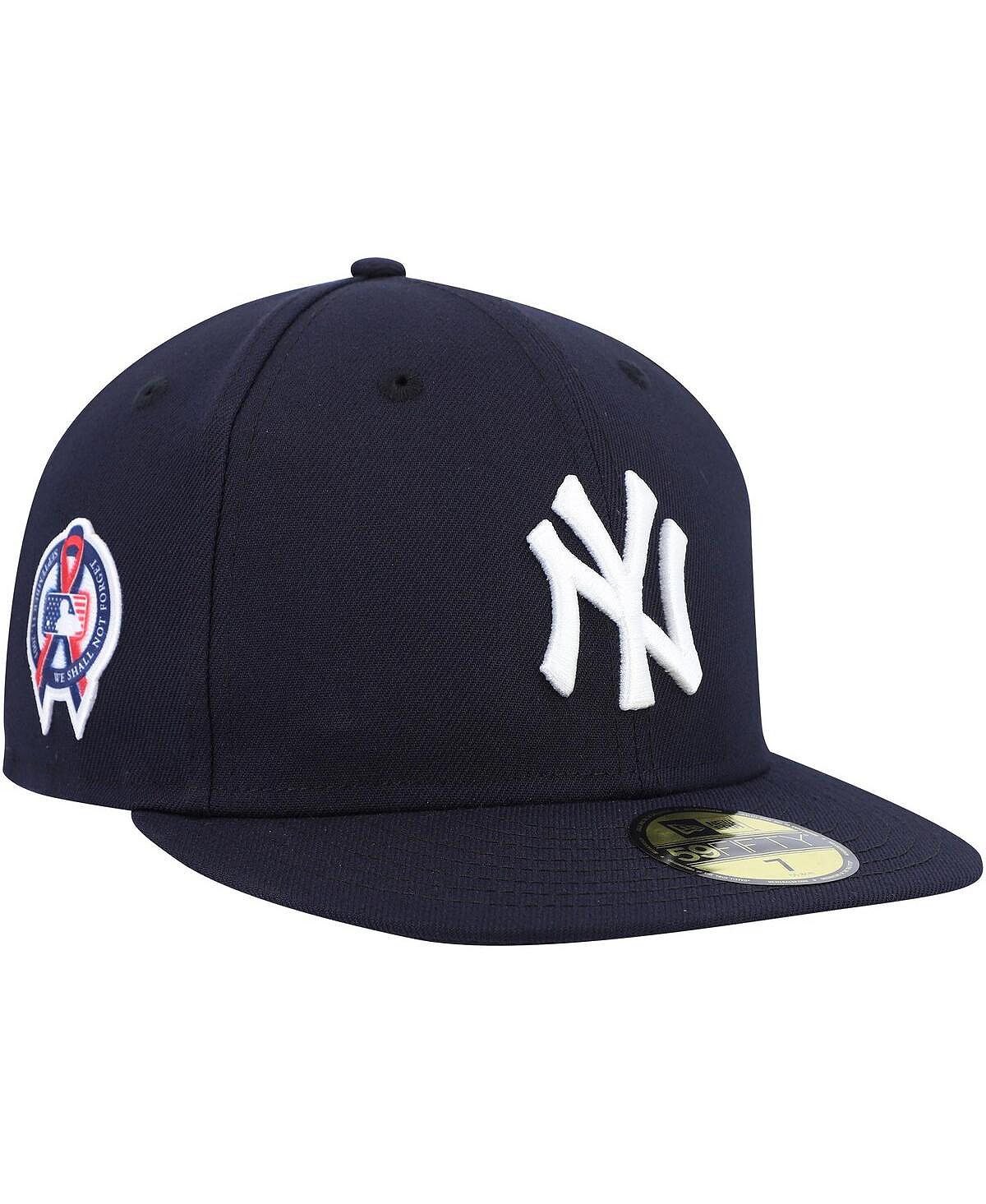 Men's Navy New York Yankees Baseball Cap with 9/11 Memorial Patch 59FIFTY New Era