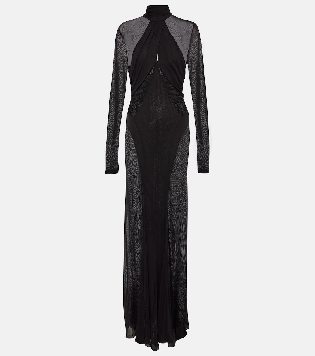 Rimma Isabel Marant semi-sheer dress, black