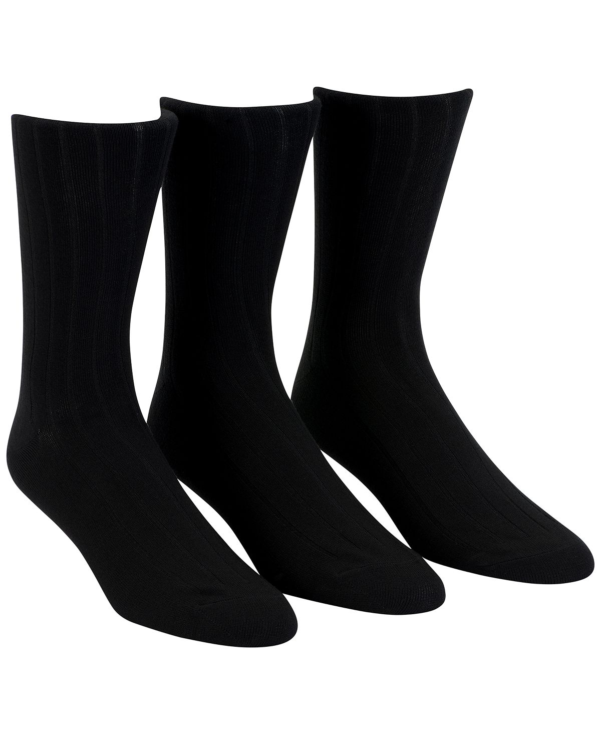 Calvin Klein Men's Soft Ribbed Socks 3 Pack