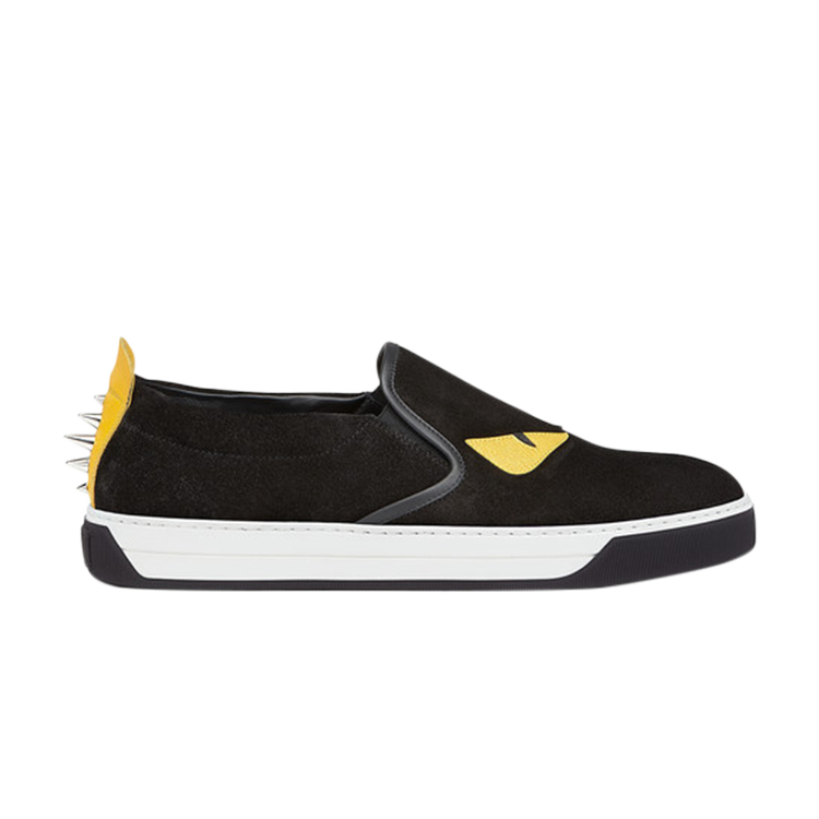 Fendi Monster Slip-On sneakers, black