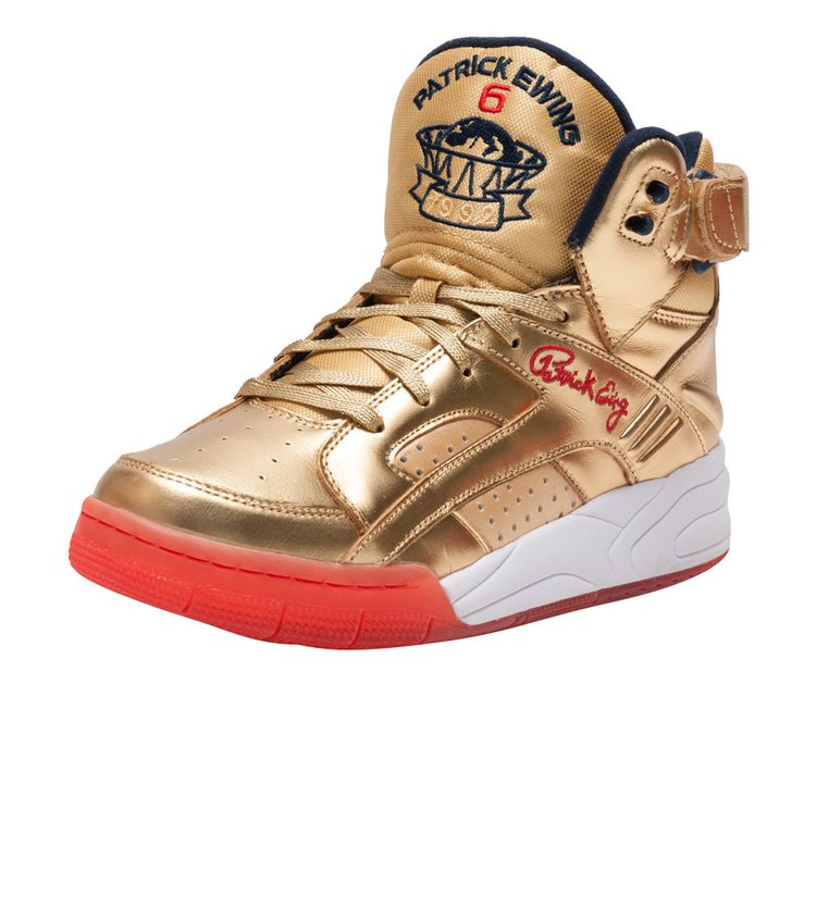 Ewing Eclipse 'Gold Medal' sneakers, gold