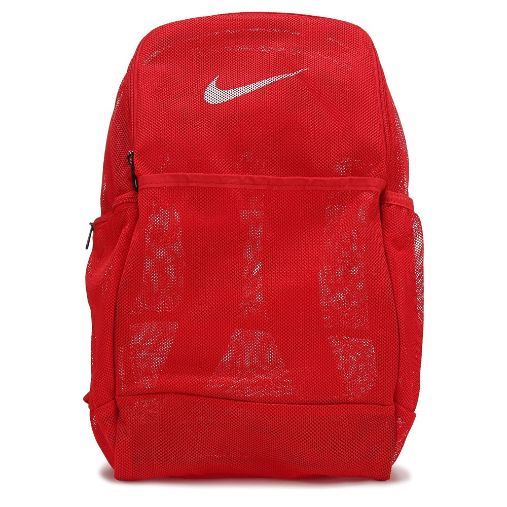 Nike Brasilia Mesh Training Backpack, Red