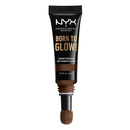 خافي العيوب Born To Glow Radiant بتغطية متوسطة، غامق 22، من Nyx Professional Makeup